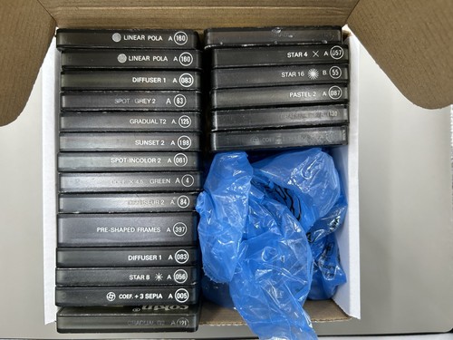 Cokin filters colour job lot - filters,