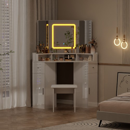 Dressing table corner - table,