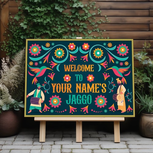 Personalised jaggo sign - jaggo,