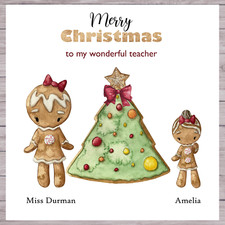 PERSONALISED CHRISTMAS CARD