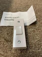 Marbo 1- Gang 6AX Architrave Switch White