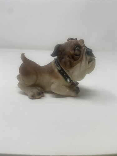 Vtg english bulldog - english, resin
