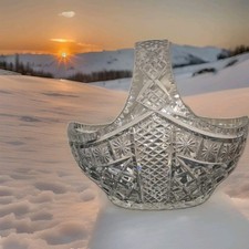 Vintage Cut Glass Lead Crystal