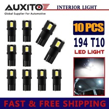 10x W5W T10 501 White Xenon