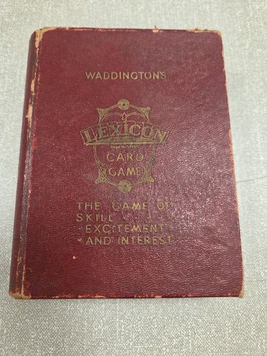 Vintage waddingtons lexicon - vintage,