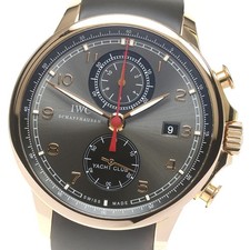 IWC SCHAFFHAUSEN Portuguese Yacht Club IW390202 K18PG Chronograph AT_826655