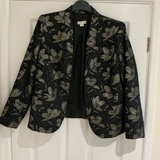 Monsoon Chenille & Gold Floral