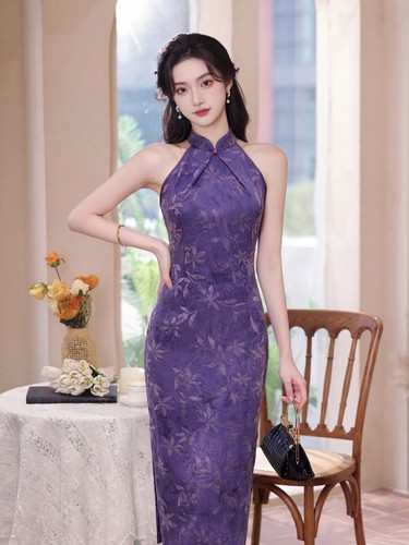 Ladies purple floral - ladies,