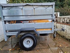 Erde 143 Classic Trailer with High Sides