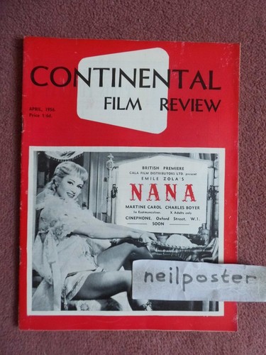 Continental film review - review, (1956)