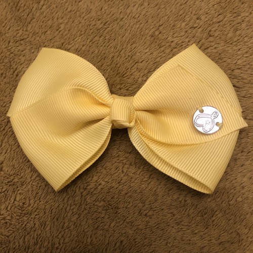 Siwa small bow - bow., yellow