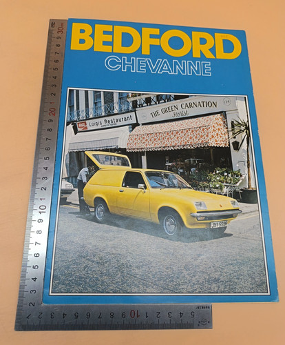 Bedford chevanne brochure car - bedford,