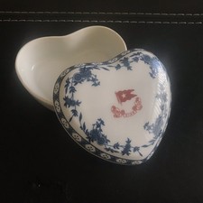 R.M.S Titanic Inc Artifact Collection Trinket Lidded Dish White Star Line