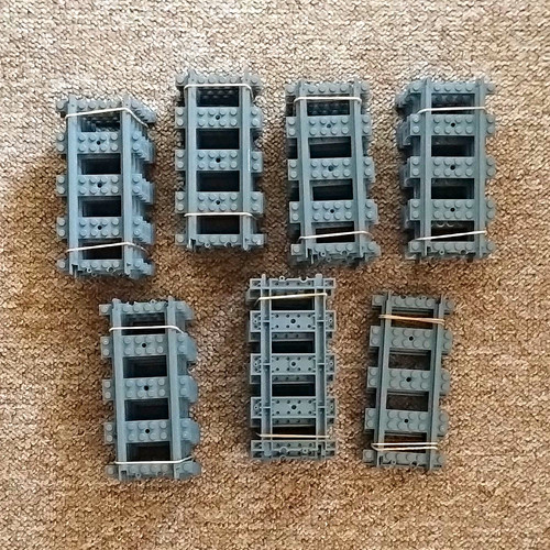 Lego train tracks grey - tracks,