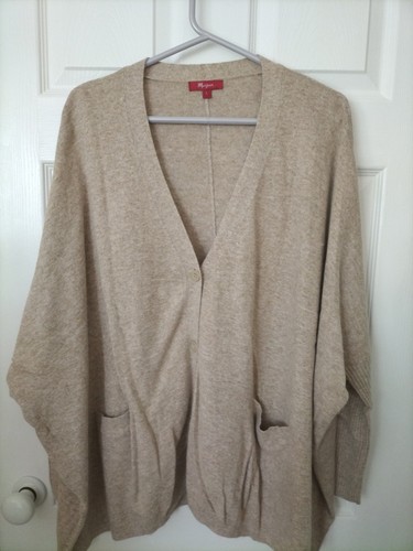 Monsoon beige angora wool