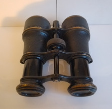 Vintage German Military Binoculars (metal frame) 5x magnification - please read