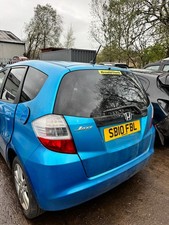 HONDA JAZZ 2010 BLUE REAR