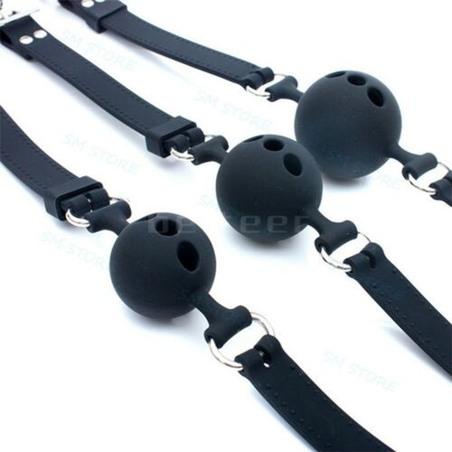 Silicone open mouth ball - ball, gag