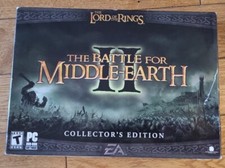 Lord Of The Rings Battle Middle Earth 2 II PC Collectors Edition NTSC BIG BOX