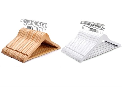 Natural white wooden clothes - wooden,