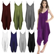 Womens Ladies Plain Summer