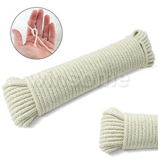 Washing Line Rope Traditional Strong Cotton Rope Clothes Dryer Twine Polley Jute