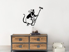 Banksy Rat With Paint Roller