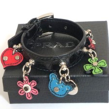 Authentic Prada Black Leather