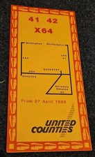 United Counties Bus Timetable