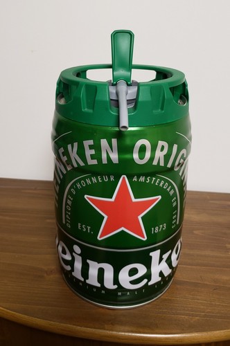 Empty heineken mini keg beer - empty,