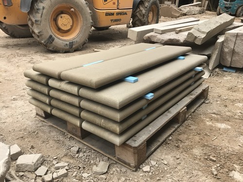 Yorkstone steps bullnose - yorkstone,