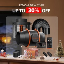 Spider Farmer 4" 6" Inline Fan