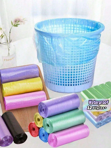 100pcs trash bags bin - trash, 5l