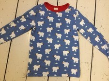 Maxomorra boys t-shirt in a seasonal Polar bear print age 9-10