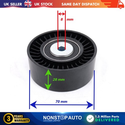 Fan belt tensioner pulley for - tensioner,