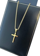 9ct Cross Crucifix Necklace