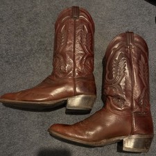 Skip’s Brown Leather Cowboy