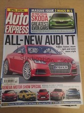 Auto Express Issue 1309, Audi TT, 220d, Lexus CT 200h F Sport, Fiat 500 - B28