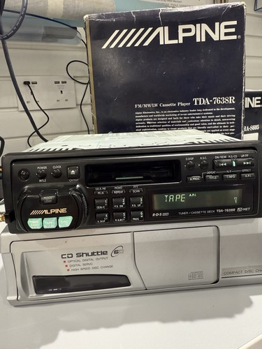 Alpine vintage tda - alpine, tda-7638r