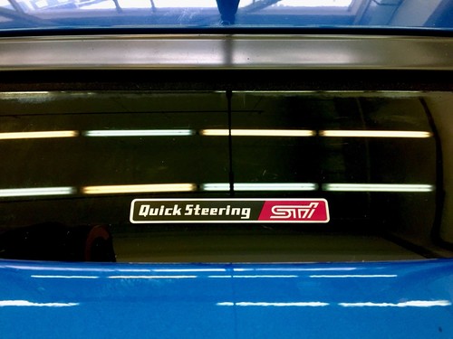 Genuine subaru sti quick - genuine,