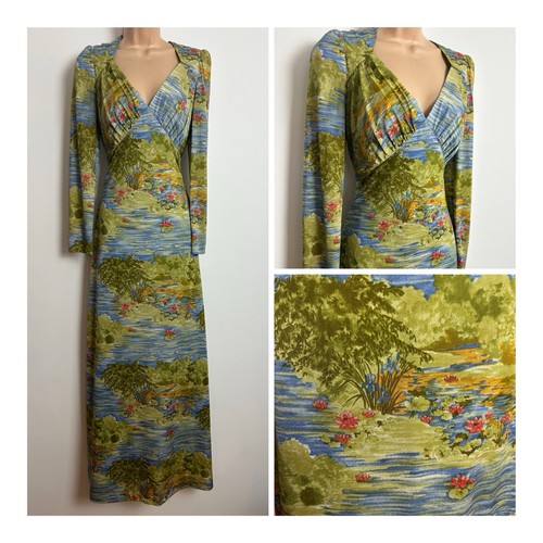 Vintage 70s green stylised - 70s,