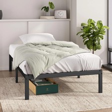Zinus Single Bed frame  Bed 90 x 190 cm - 36cm Height - Metal Bed frame FREE P&P