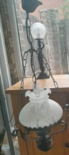  OLD FRENCH STYALISED OIL LAMP