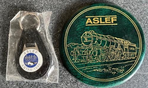 Aslef trade union keyring car - trade,