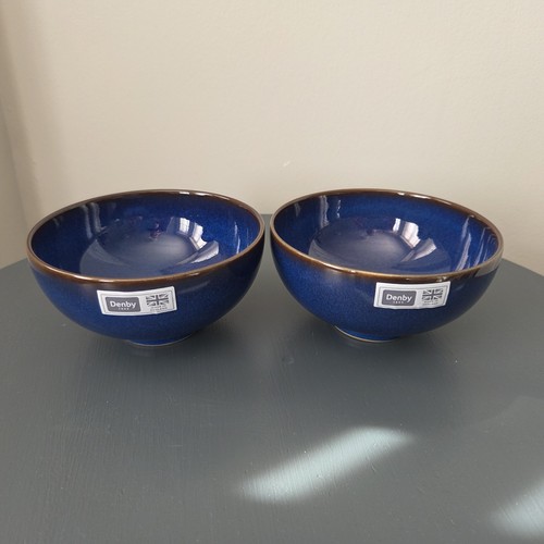 Denby imperial blue rice - x,