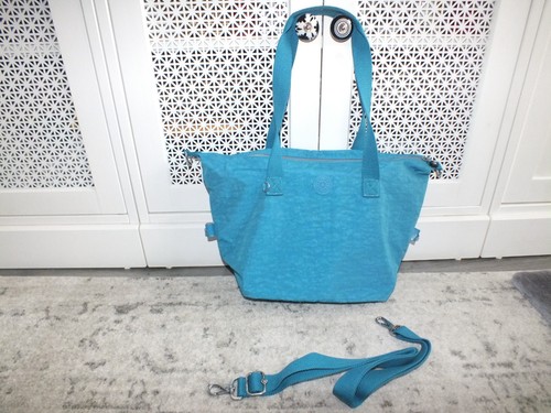 Bnwot kipling aqua large tote - bnwot,
