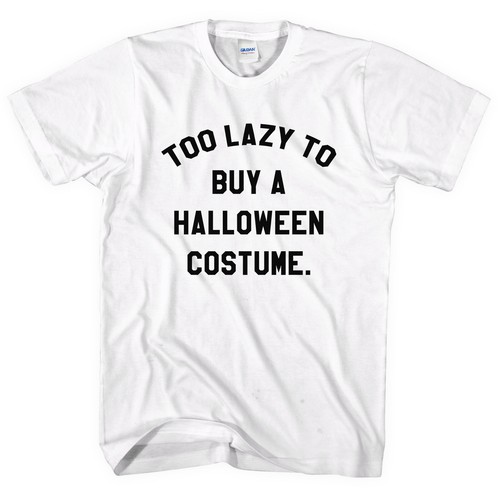 Too lazy buy halloween - too,