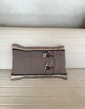 OKA style Designer rectangular cushion cream/black 50cm x 30cm, new