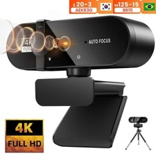 1080P Full HD For PC Laptop Desktop USB Webcam Camera Auto Focus with Microphone