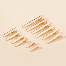 50PCS Gold Silver Hair